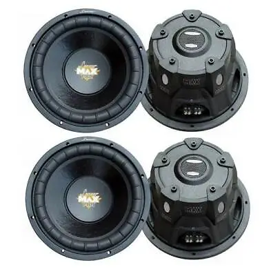 LANZAR PRO MAXP84 8  3200W Car Audio Subs SVC 4 Ohm Power Subwoofers (4 Pack) • $106.99