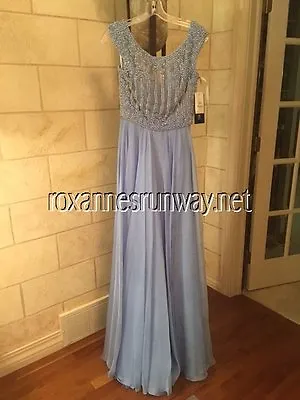 Sherri Hill 50929 Periwinkle Blue Stunning Pageant Gala Gown Dress Sz 12 • $259.35