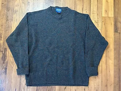 Pendleton Men's 100% Shetland Wool Knit Sweater Size Large • $39.99