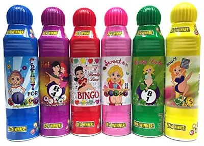 Lucky Lady Bingo Daubers 6-Pack Mixed Colors • $18.12