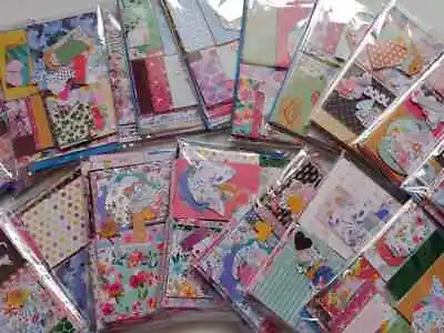 Assorted Craft Card & Paper Bundle - Scrapbooking Journaling Cardmaking • £5.25