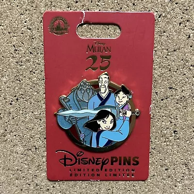 Disney Mulan 25th Anniversary Family Pin LE 5000 • $23.95