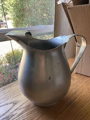 Pitcher Aluminum Made In USA VINTAGE  With Ice Guard • $9.50