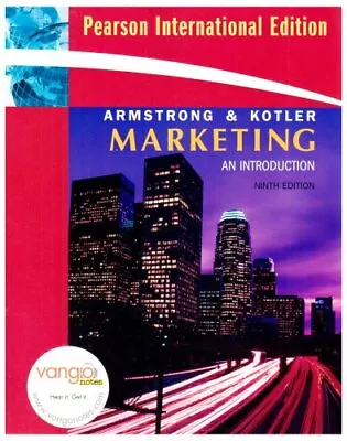 Marketing: An Introduction: International Edition By Kotler Philip Paperback • £3.80