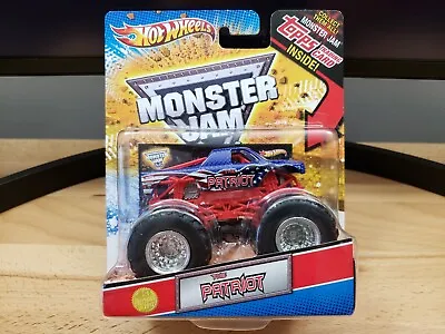 Hot Wheels Monster Jam 1st Editions 2012 The Patriot Includes Topps Card 1:64 • $17.95