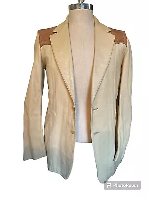Vintage Scully Leatherwear Leather  Jacket  Blazer Western Men’s 38 • $185