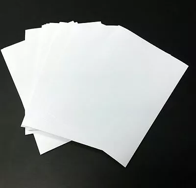 100x A5 Self Adhesive Labels Blank Paper For Laser Ink All Printers Strong Glue • £8.99