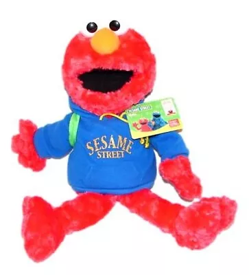 Sesame Street Elmo Plush With Backpack School Time 18  By Gund • $19.98