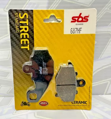 SBS Street Ceramic Rear Brake Pads For Kawasaki Z1000SX Z1000 SX 2011-2023 • £28.02