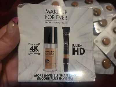 Makeup Forever Ultra Hd Foundation Smaples 10 Set • $25