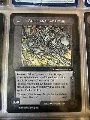 Middle Earth Ccg Lord Of The Rings Rare Agburanar At Home • $1