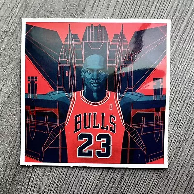 Michael Jordan Chicago Bulls Sticker Decal • $1.58