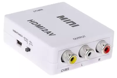 Maplin HDMI To RCA Converter 1080p 60HZ Upscaler • £12.99