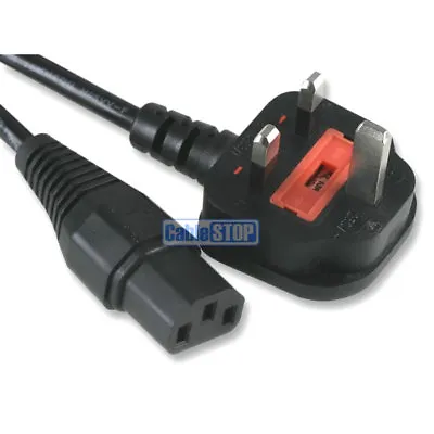 £9.95 • Buy 6M UK Mains Power Plug To IEC C13 Kettle Lead Cable For PC Monitor TV 6 METRE