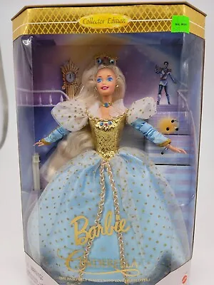 $15.50 • Buy Vintage 1996 Cinderella Collector Edition Barbie Doll #16900, Nrfb