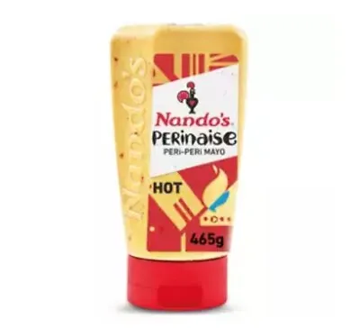 Nando's Hot Perinaise Peri Peri Mayonnaise 465g Perfect Table Sauce • £4.44