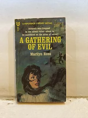 A Gathering Of Evil - Marilyn Ross (Paperback 1966 1st Edition) • $26