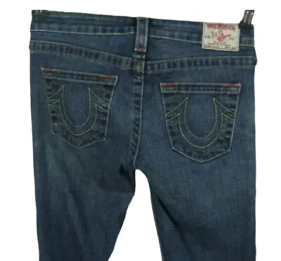 True Religion Ladies Stevie Sz 28 Inseam 33  • $21.24