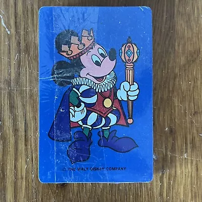 Vintage Mickey Mouse Walt Disney Playing Cards New And Sealed! • $10.20