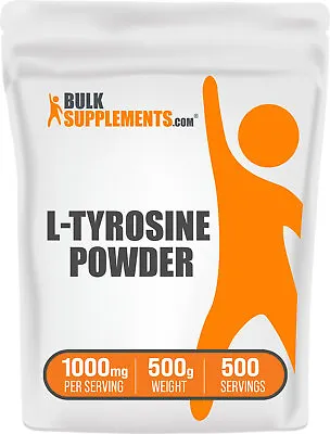 BulkSupplements L-Tyrosine - Promote Cognitive Function - 500mg Per Serving • $17.96