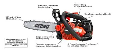 Echo 14 In. Bar Chainsaw • $509.99