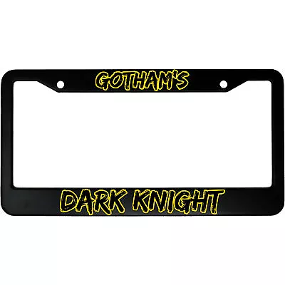 Gotham's Dark Knight Batman Aluminum Car License Plate Frame FREE SHIPPING • $19.95
