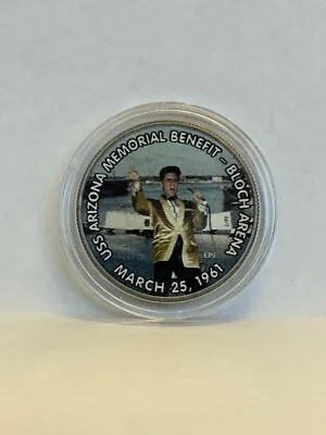 United States - Elvis Presley - Memorial Benefit - Half Dollar Colorized Coin • $12.85