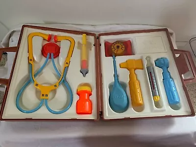 Fisher Price Vintage Set #936 Medical Doctor Kit 1977 Case & Complete Tools Play • $18.82