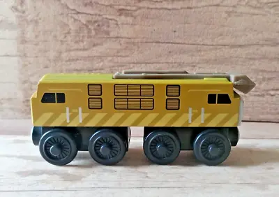 Learning Curve Wooden Diesel 10 For Railway Train Track VGC • £13.99