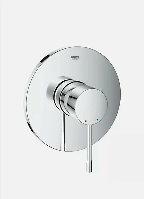 £75 • Buy GROHE Essence 24057001 Single-Lever Shower Mixer Trim Wall Mounted