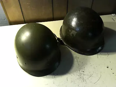 Vintage M1 Military Helmet With Liner WWII To Vietnam • $30