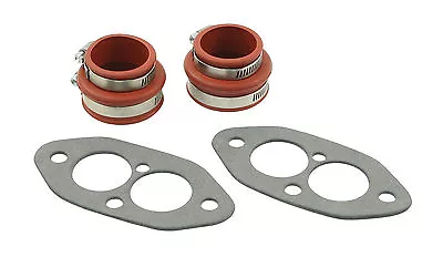 $14.75 • Buy Black Dual Port Installation Kit Vw Dune Buggy Part Bug Baja Bus Ghia Empi 3412