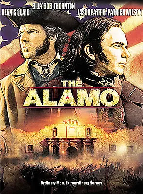 THE ALAMO DvD PATRICK WILSON Billy Bob Thornton DENNIS QUAID Texas DAVY CROCKETT • £6.15