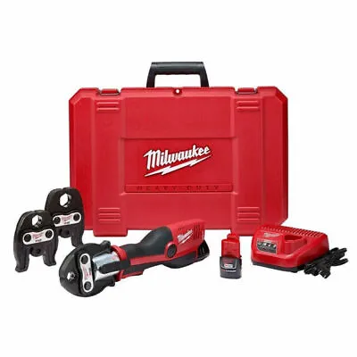 Milwaukee Tool 2473-22 M12 Force Logic Press Tool Kit W/Jaws • $1799