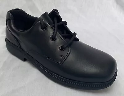£24.99 • Buy BNIB Clarks Boys Deaton Lace Black Leather School F/G Fitting
