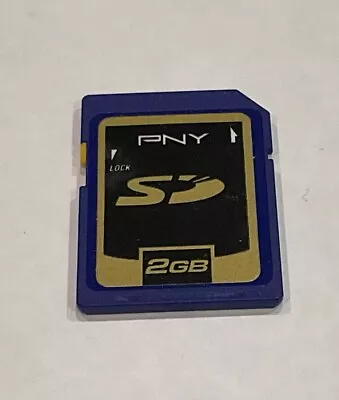 PNY 2GB SD Memory Card - Made In Japan - Tested - Tracked Post • $12