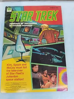 $18.88 • Buy Vintage 1979 Whitman Star Trek Stickers Picture Book Unused (New) Shelf B2
