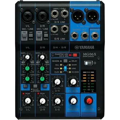 Yamaha MG06X 6-Channel Mixer • $169.99