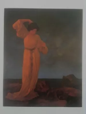 Maxfield Parrish 1991 Calendar Art Print  GRISELDA . 1909 6×9 • $5.99