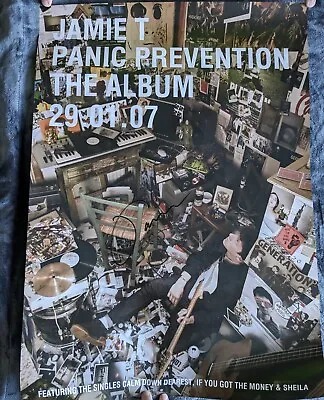 Jamie T Autographed / Signed Promotional Poster • £20