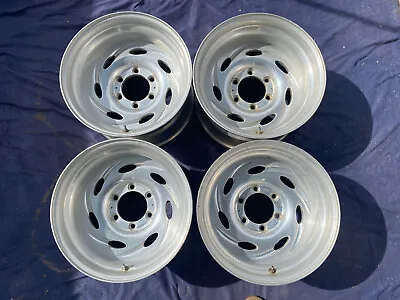 (4) Vintage CENTERLINE Typhoon 16.5x9.75 Wheels RIMS 6x5.5  CHEVY GMC 1500 • $697