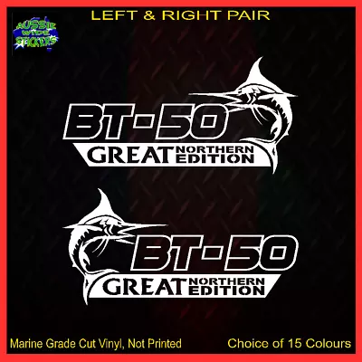 For BT-50 Stickers Accessories Ute 4x4 MX Funny Decal GREAT NORTHERN 200mm PAIR • $12.90