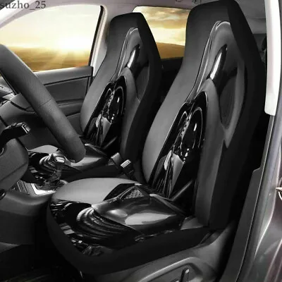 $54.14 • Buy Star Wars Darth Vader Car Seat Covers 2PCS Universal Fit Pickup Seat Protectors