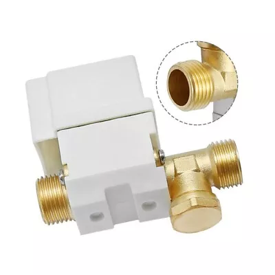 1/2  Brass Electric Solenoid Valve DC 12V For Water Air Normally Closed US • $9.99