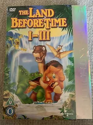 The Land Before Time 1-3 Box Set (DVD-2006 3-Disc) Region 24. Don Bluth. • £15.99