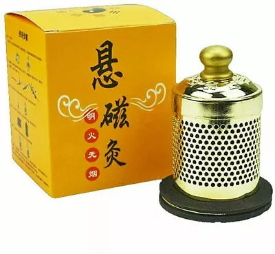 Moxibustion Portable Smokeless Moxa Box Mugwort Moxibustion Health Therapy艾条艾灸工具 • $18.29