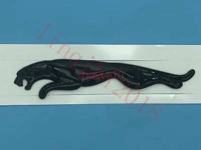 Jaguar Black Boot Lid Emblem Logo Badge Leaping Big Cat F X S Type Xf Xj Part • $20.99