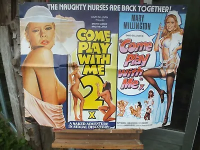 £250 • Buy Come Play With Me 2,  Come Play With Me, UK Quad Double Bill, Mary Millington