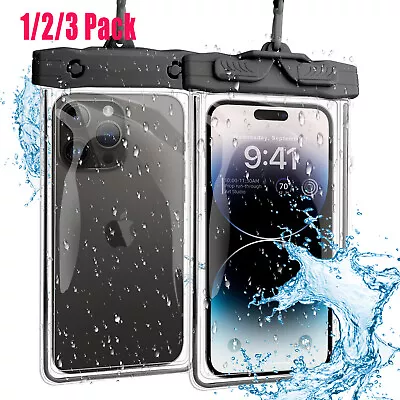 Universal Waterproof Phone Case Bag Mobile Cover For IPhone 14 13 12 11 Pro Max • $7.99