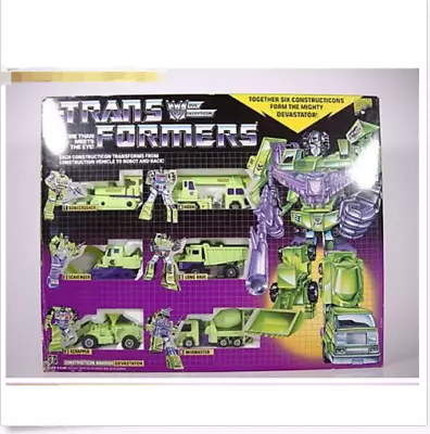 NewTransformers G1 Devastator Complete Reissue Brand  WITH BOX Free Shipping • $65